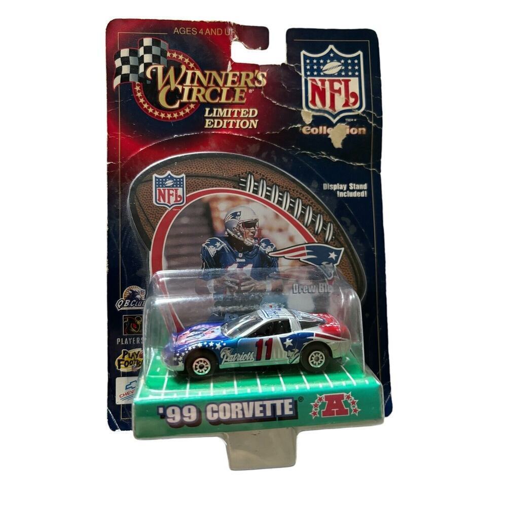 '99 Corvette Drew Bledsoe New England Patriots Winners Circle Limited Edition